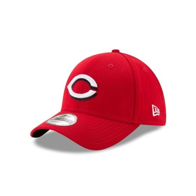 Red Cincinnati Reds Hat - New Era MLB Team Classic 39THIRTY Stretch Fit Caps USA5617892